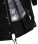Куртка мужская из плотного хлопка с отстёгивающейся подкладкой, цвет чёрный