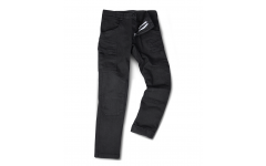 Брюки карго из ткани CORDURA denim, цвет чёрный